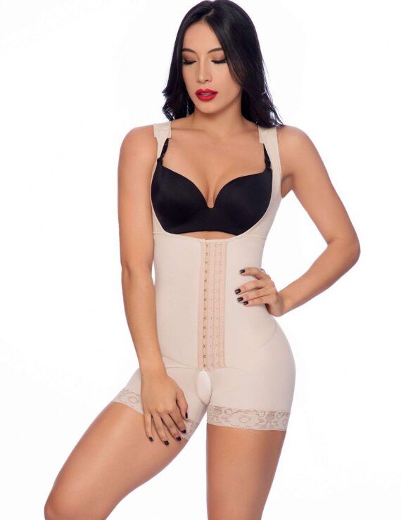 BRALESS FULL BODY BOYSHORT FAJAS WITH HOOK CLOSURE