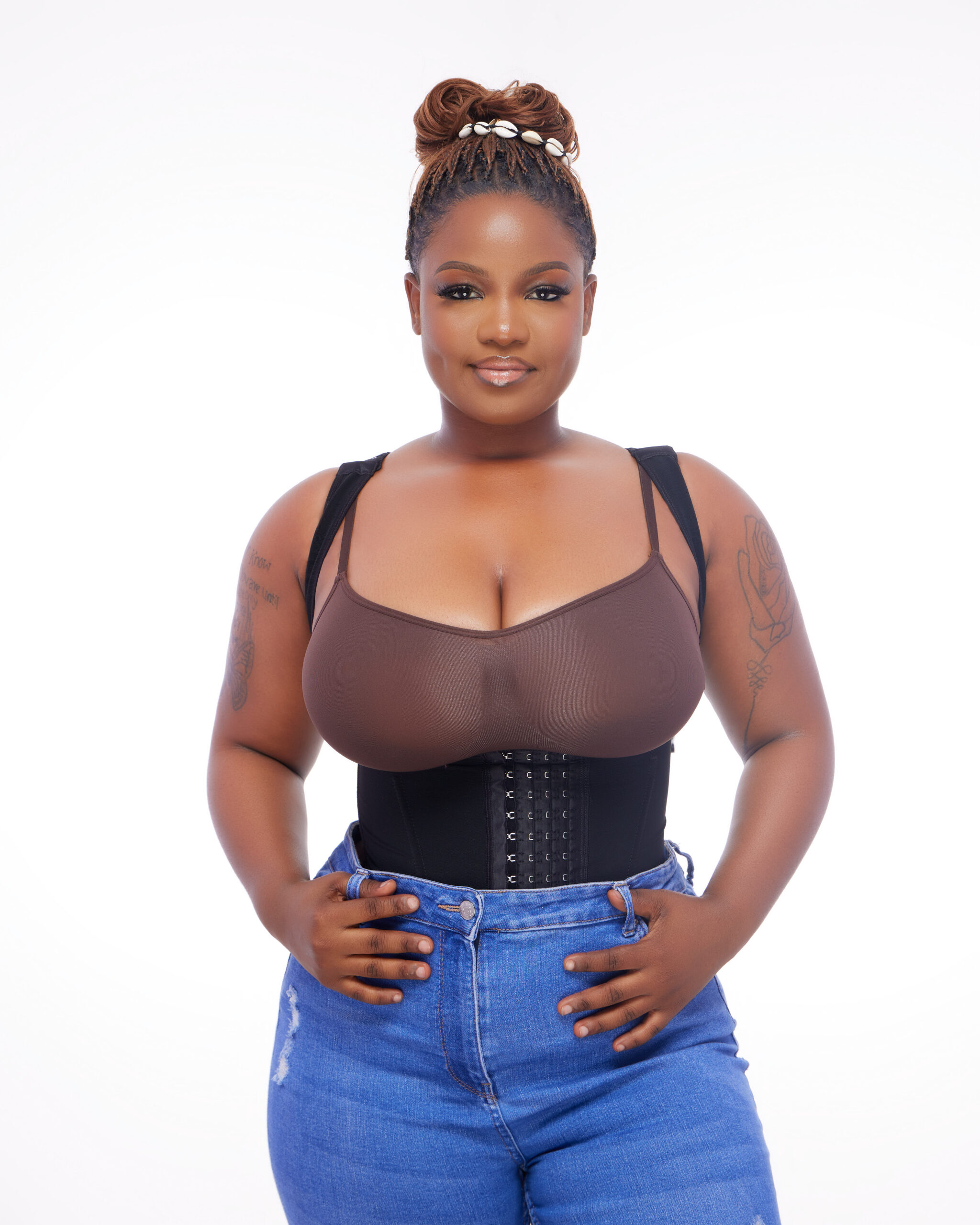 FEMALE COMPRESSION VEST WITH HOOK - Image 3